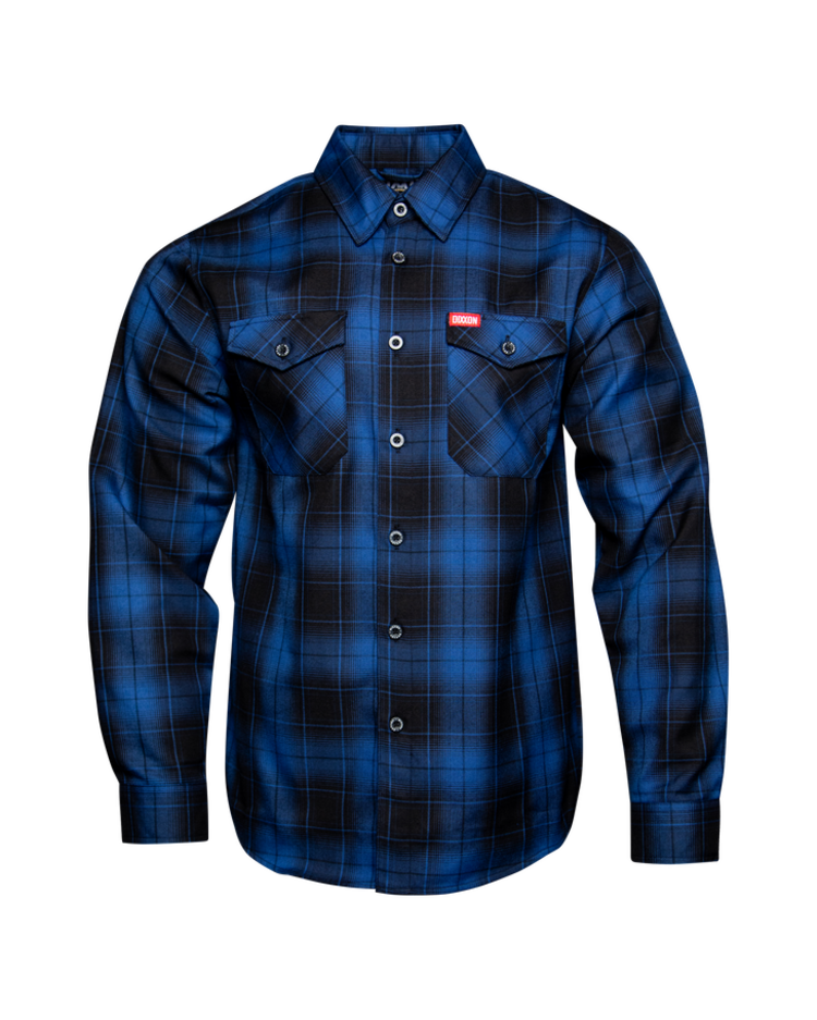 Dixxon Dixxon The Voyage Flannel | Blue/Black