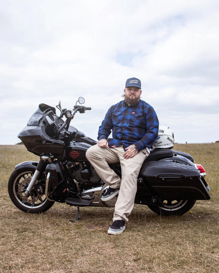 Dixxon Dixxon The Voyage Flannel | Blue/Black