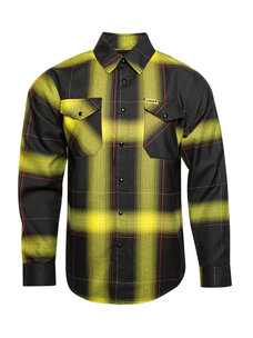 Dixxon Christian Hosoi Flannel | Yellow/Black