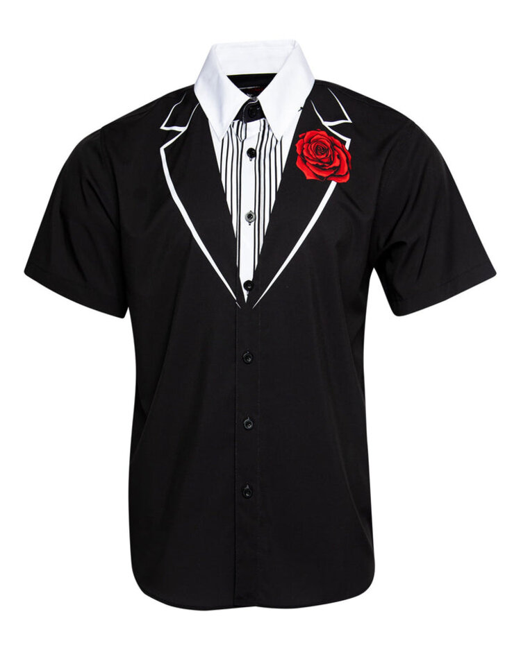 Dixxon Dixxon Tuxedo Party Shirt