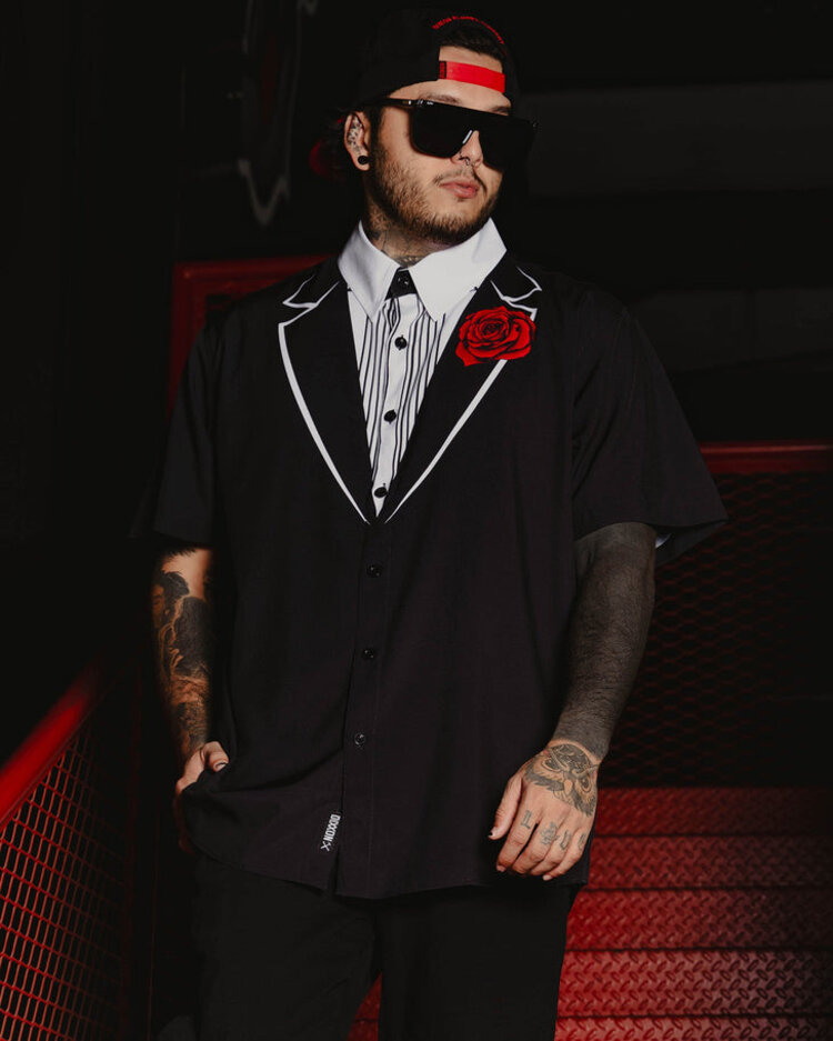 Dixxon Dixxon Tuxedo Party Shirt