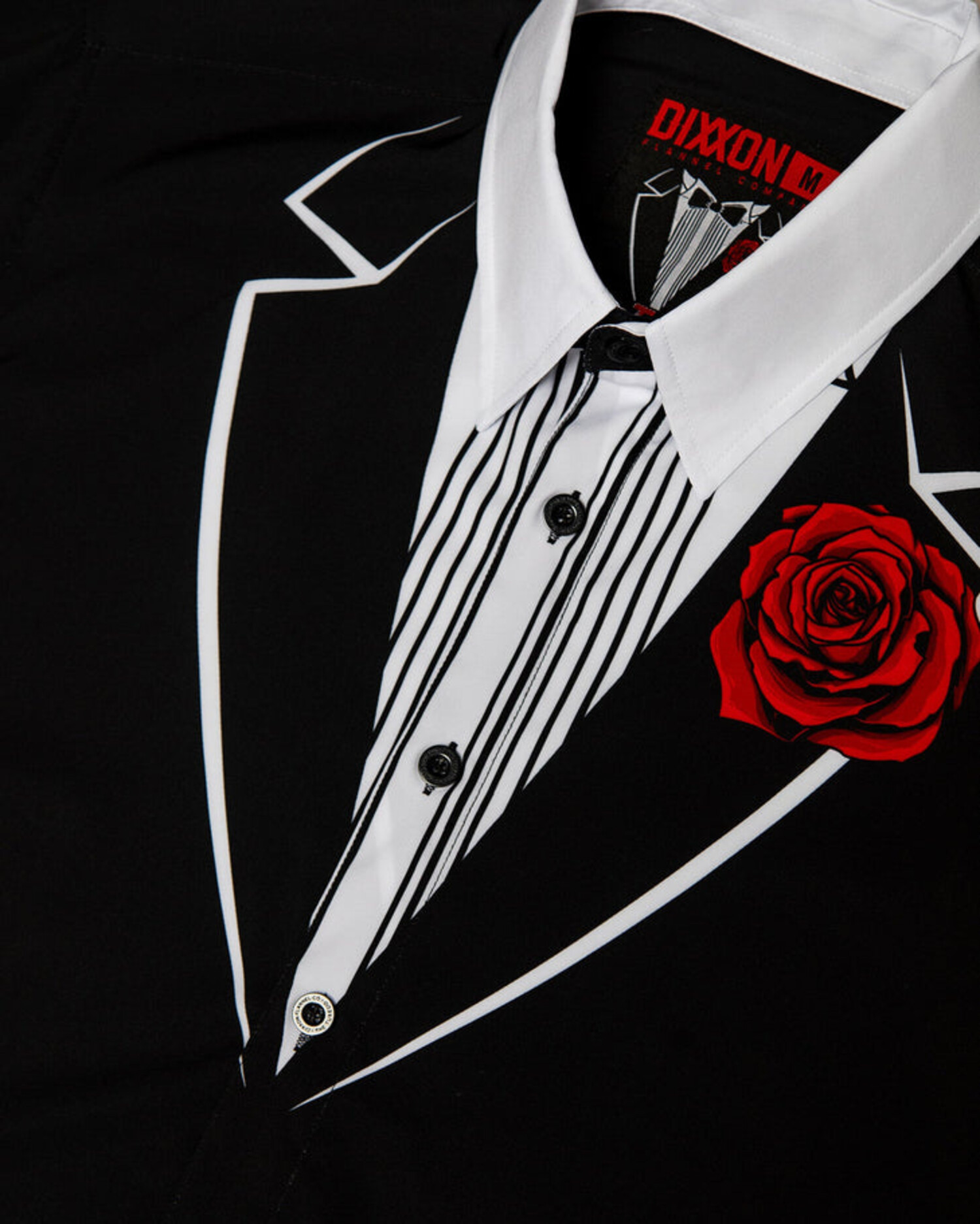 DIXXON TUXEDO PARTY SHIRT - The Choice Shop