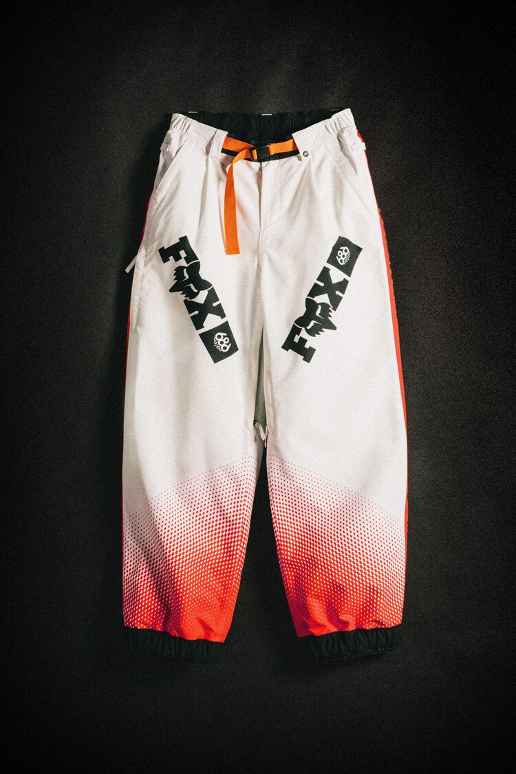 686 Technical Apparel Women's 686 Fox Racing Women's Shell Pant | Fox Flare Colorblock