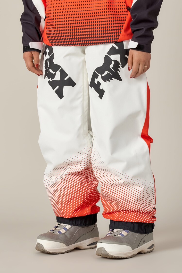 686 Technical Apparel Women's 686 Fox Racing Women's Shell Pant | Fox Flare Colorblock