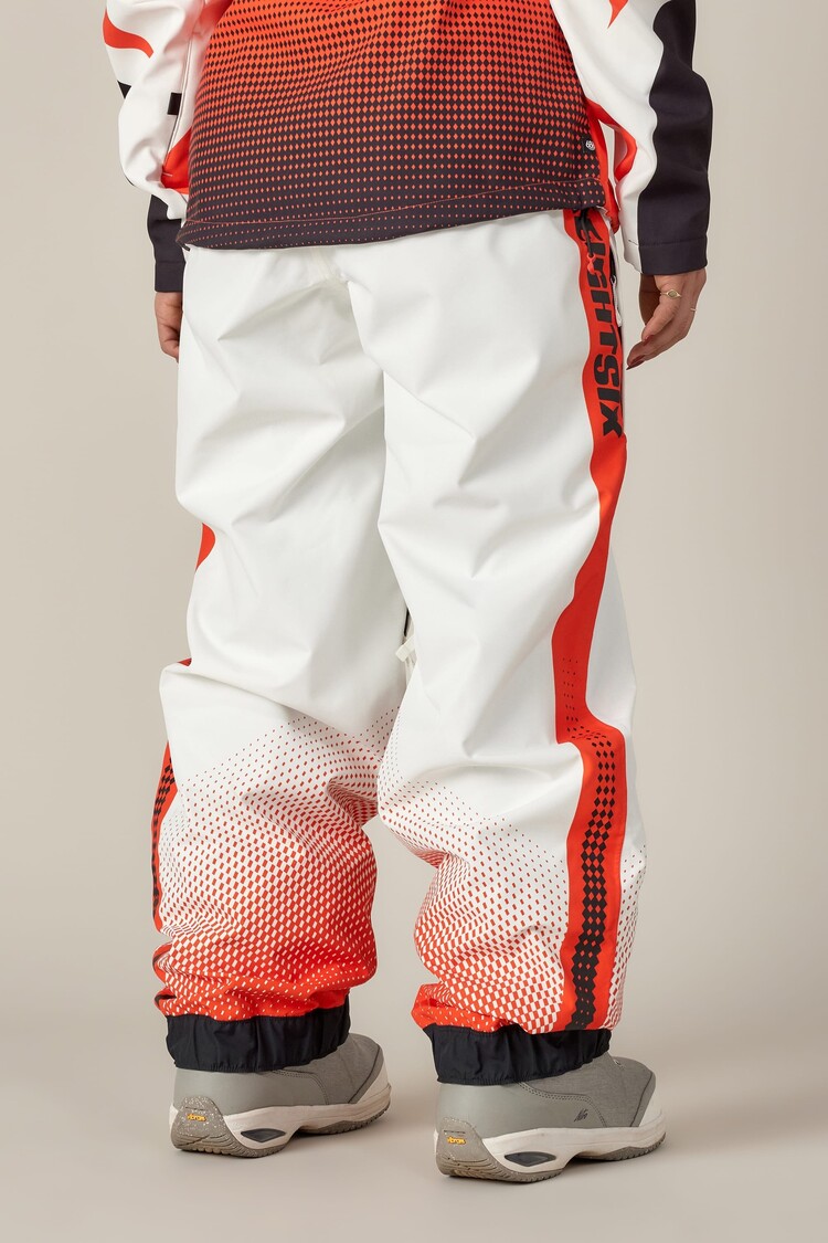 686 Technical Apparel Women's 686 Fox Racing Women's Shell Pant | Fox Flare Colorblock