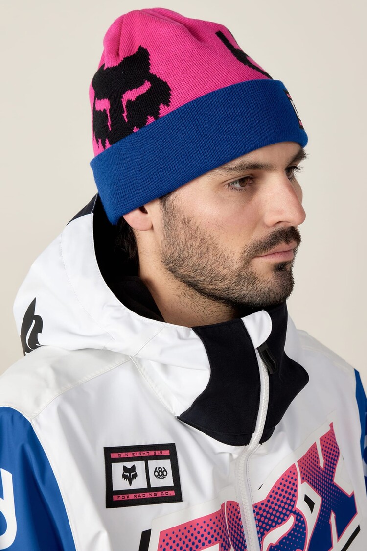 686 Technical Apparel 686 Fox Racing Cuff Beanie | Fox Purple