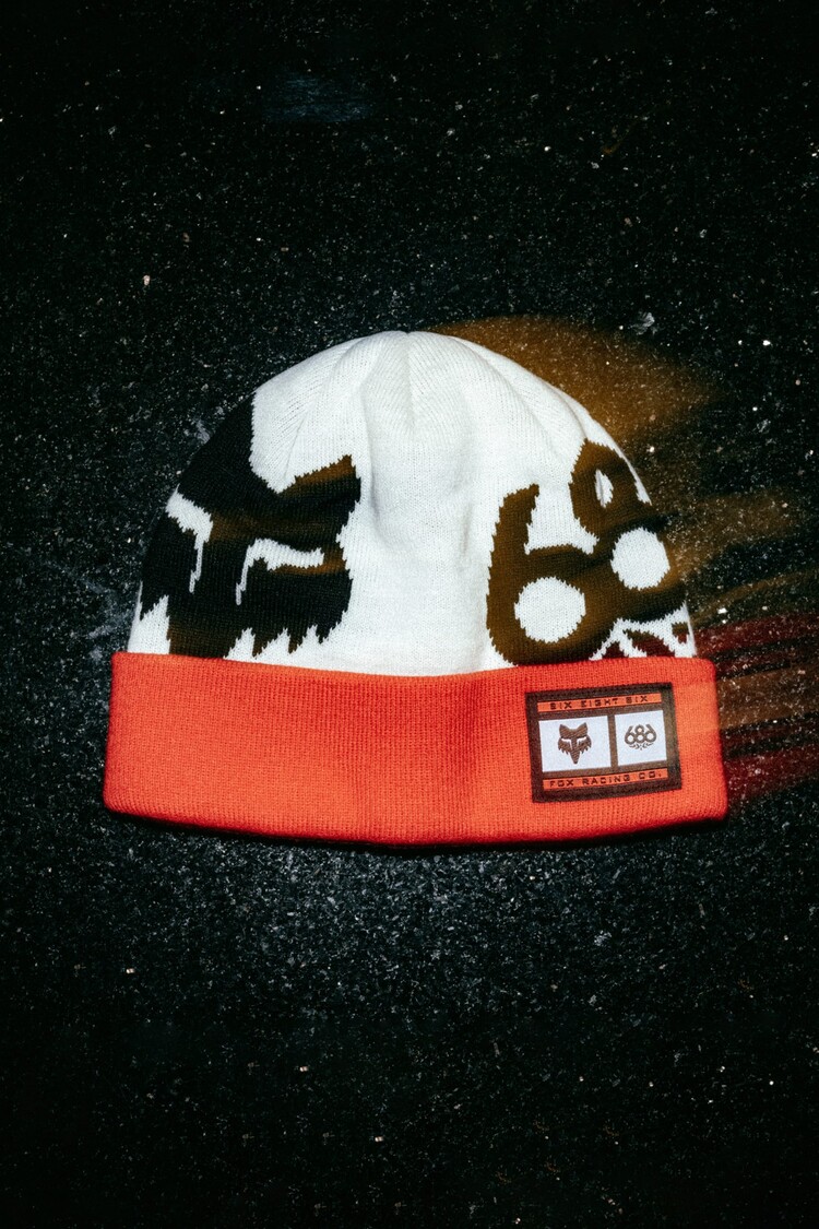 686 Technical Apparel 686 Fox Racing Cuff Beanie | Flare Colorblock