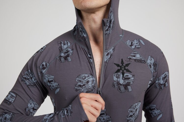 Airblaster Airblaster Classic Ninja Suit | Black Dinoflage