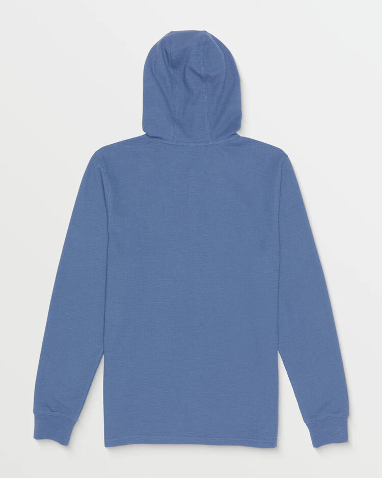Volcom Murph Thermal Long Sleeve Shirt | Blue Wash