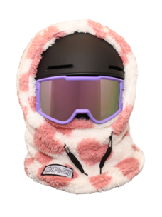 MDXONE MDXONE Over The Helmet Balaclava | Pink/White Hearts