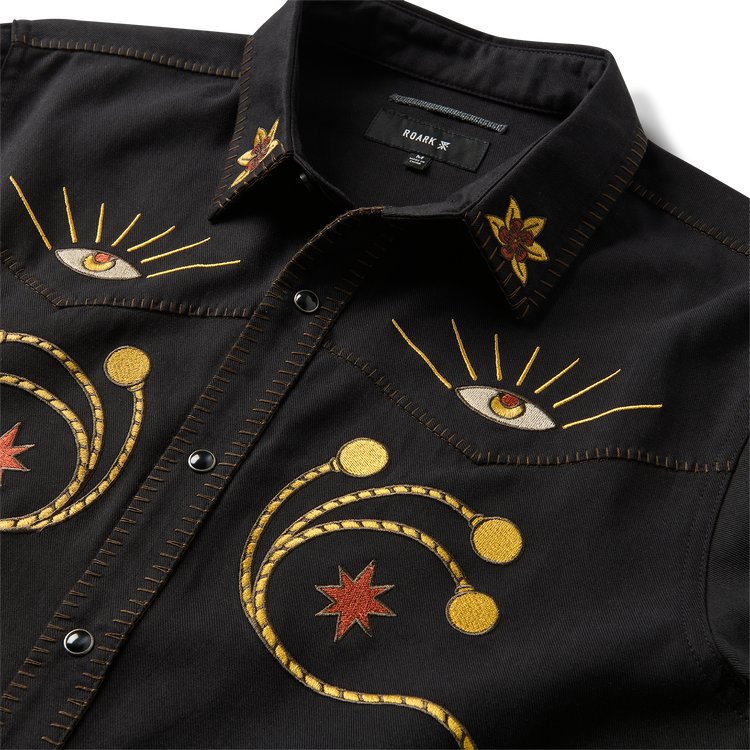 Roark Gaucho Range Shirt | Black