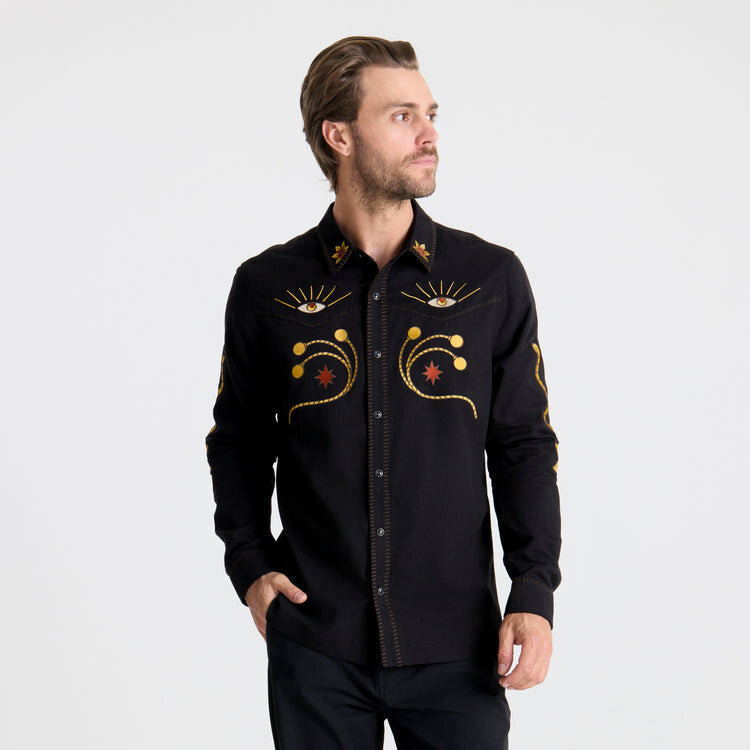 Roark Gaucho Range Shirt | Black