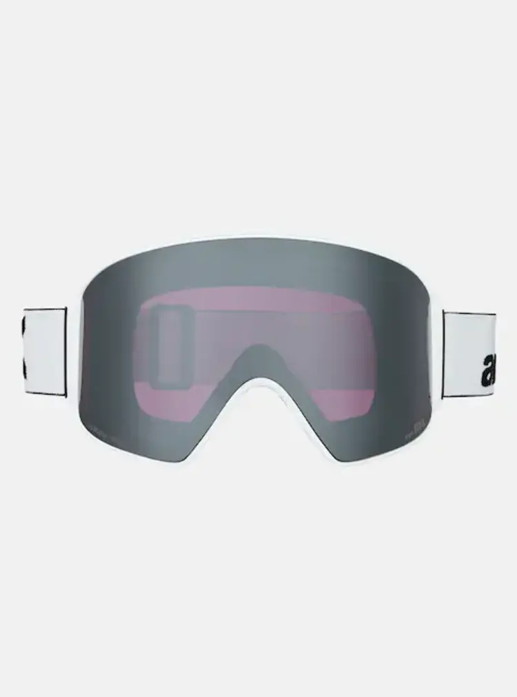 Anon M4 Goggles Cylindrical Bonus Lens MFI Face Mask | White / Perceive Sunny Onyx