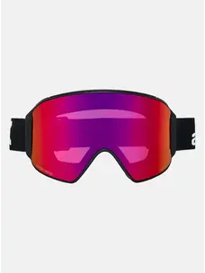 Anon M4 Goggles Cylindrical Bonus Lens MFI Face Mask | Black / Perceive Sunny Red