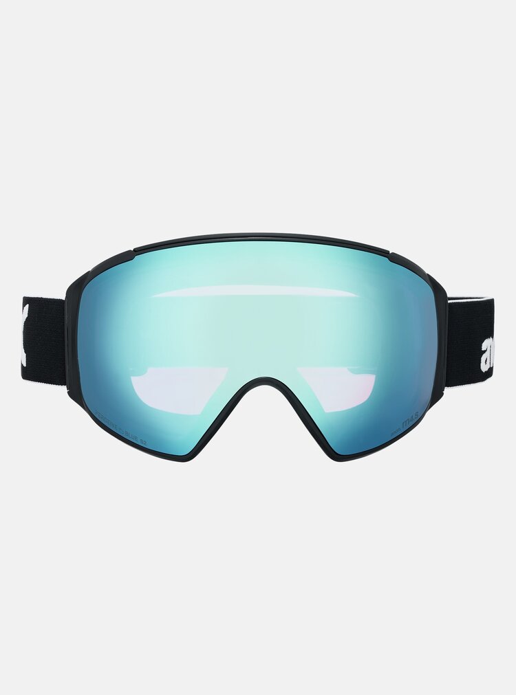 Anon M4S Goggles Toric Bonus Lens MFI Face Mask | Black / Perceive Variable Blue
