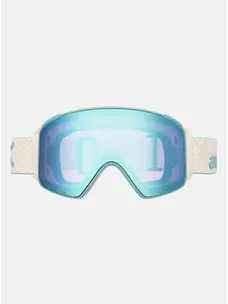 Anon M4S Cylindrical + Bonus Lens + MFI Face Mask Snowboard | Oat / Perceive Variable Blue