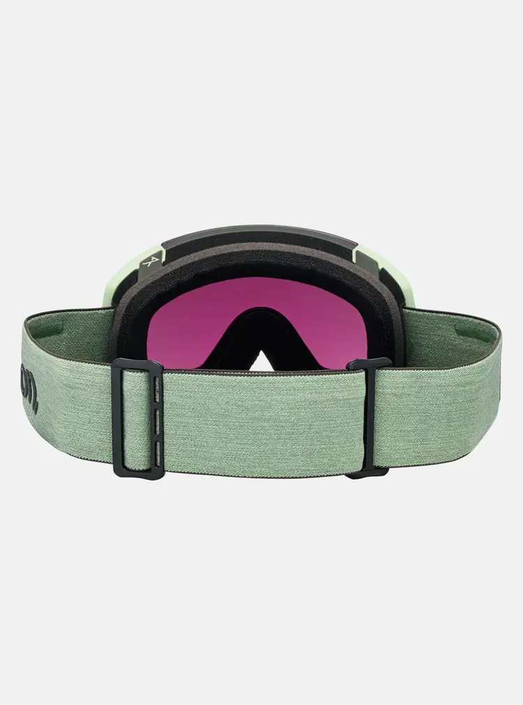 Anon M5 Goggles Bonus Lens MFI Face Mask | Soft Sage / Perceive Sunny Onyx