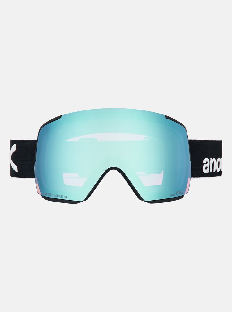 Anon Anon M5S Goggles Cylindrical Bonus Lens  MFI Face Mask | Black/Perceive Variable Blue