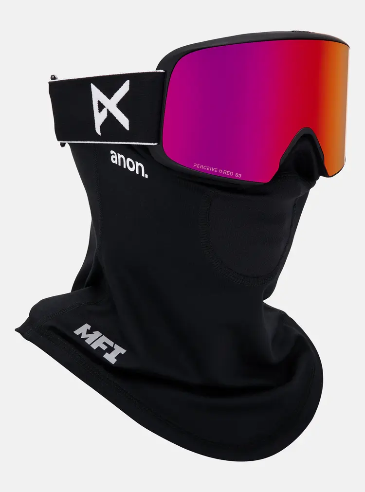 Anon M6 Goggles | Black/Perceive Sunny Red