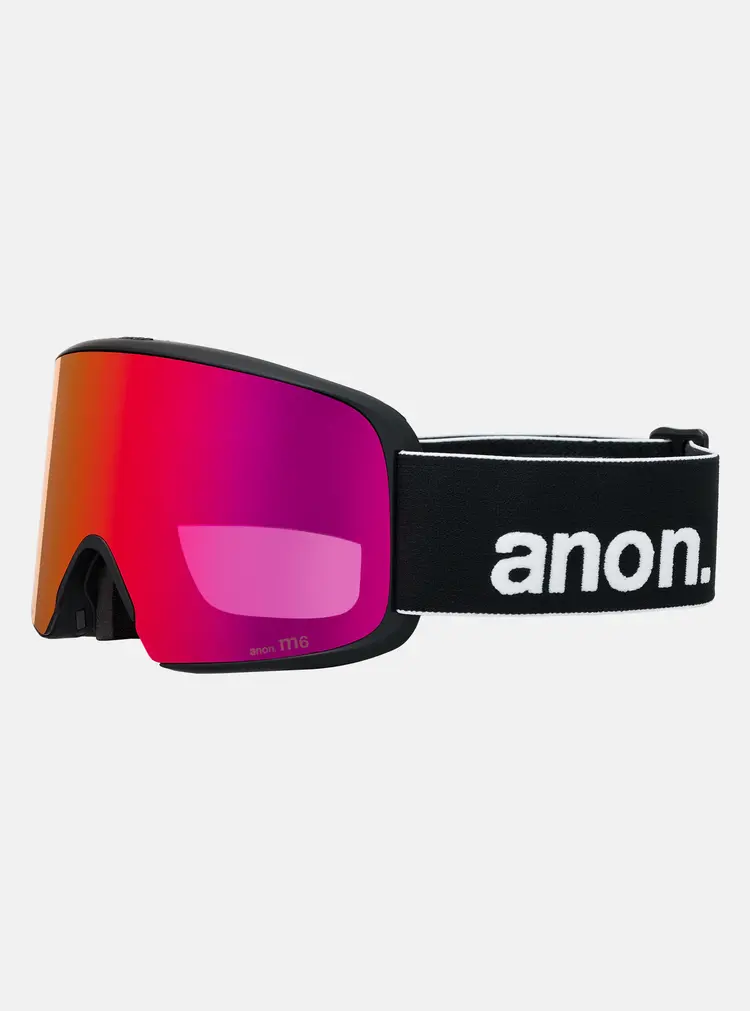 Anon M6 Goggles | Black/Perceive Sunny Red