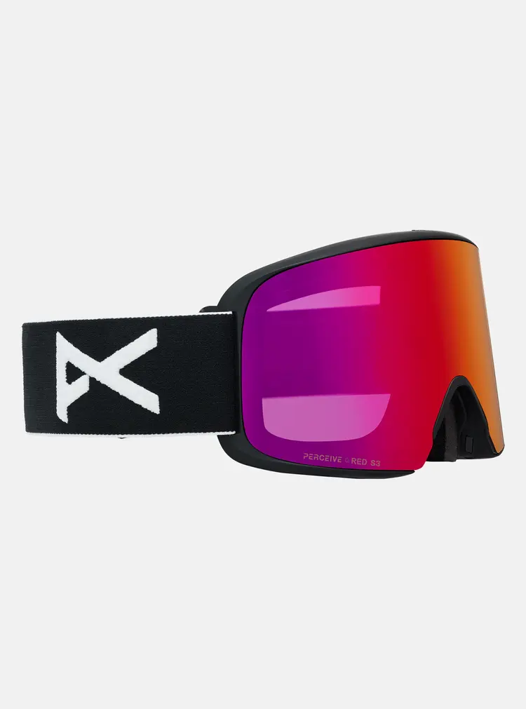 Anon M6 Goggles | Black/Perceive Sunny Red