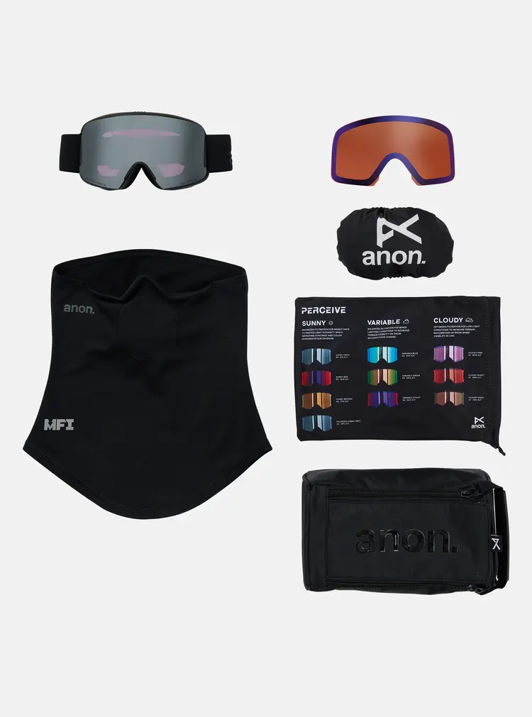 Anon Anon M6 Goggles | Smoke/Perceive Sunny Onyx
