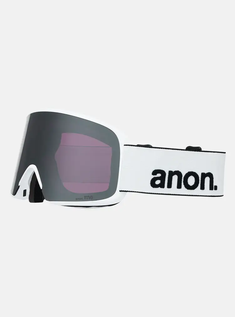 Anon M6 Goggles | White/Perceive Sunny Onyx