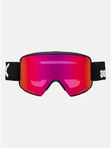 Anon Anon M6S Goggles Cylindrical Bonus Lens MFI Face Mask | Black/Perceive Sunny Red