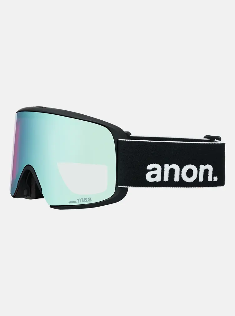 Anon Anon M6S Goggles Cylindrical Bonus Lens MFI Face Mask | Black/Perceive Variable Blue