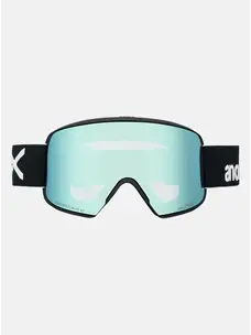 Anon Anon M6S Goggles Cylindrical Bonus Lens MFI Face Mask | Black/Perceive Variable Blue