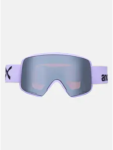Anon M6S Goggles Cylindrical Bonus Lens MFI Face Mask | Hyper Lilac/Perceive Sunny Onyx