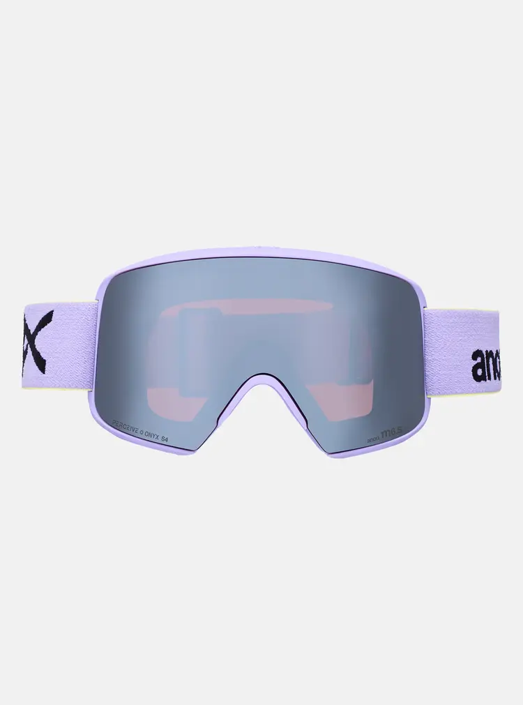 Anon M6S Goggles Cylindrical Bonus Lens MFI Face Mask | Hyper Lilac/Perceive Sunny Onyx