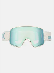 Anon M6S Goggles Cylindrical Bonus Lens MFI Face Mask | Oat/Perceive Variable Blue