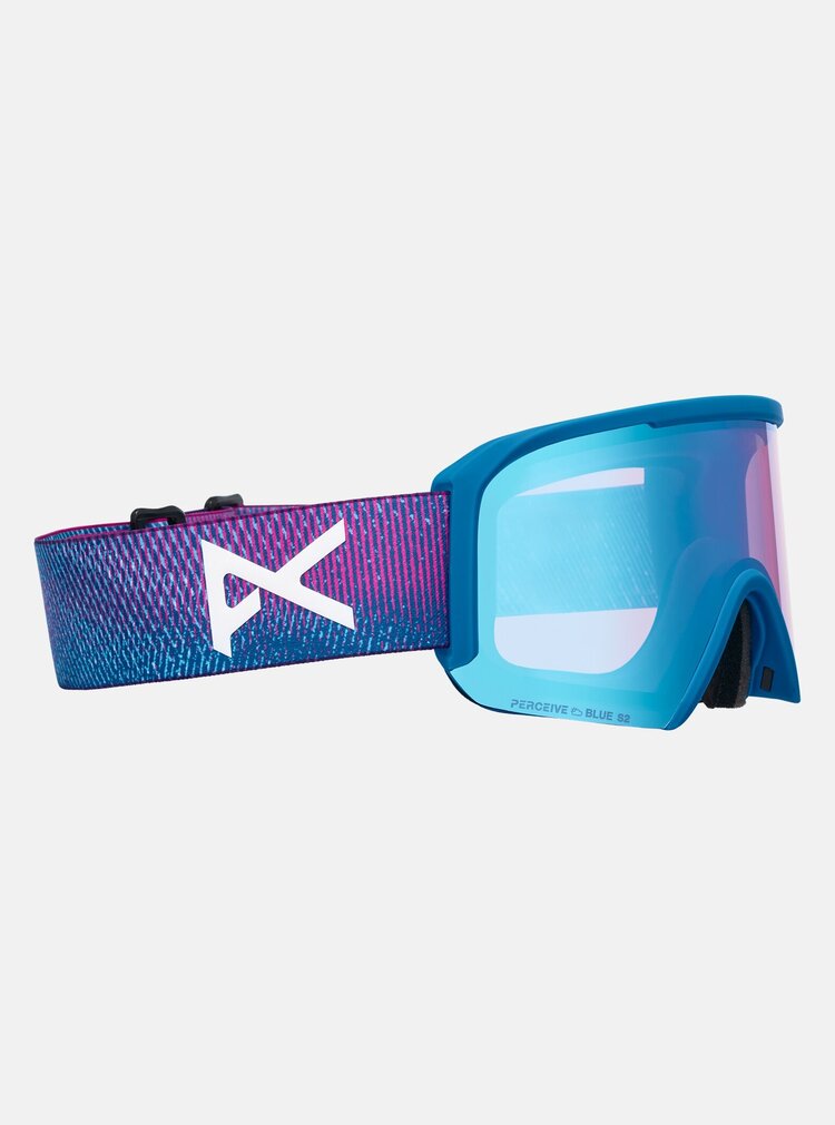 Anon Anon Nesa S Goggles | Pink Denim/Perceive Variable Blue