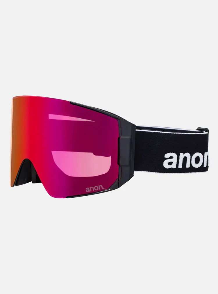 Anon Anon Sync Goggles Bonus Lens MFI Face Mask | Black/Perceive Sunny Red/Perceive Cloudy Burst