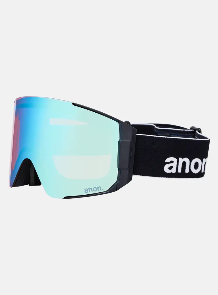 Anon Anon Sync Goggles Bonus Lens MFI Face Mask | Black/Perceive Variable Blue + Perceive Cloudy Pink