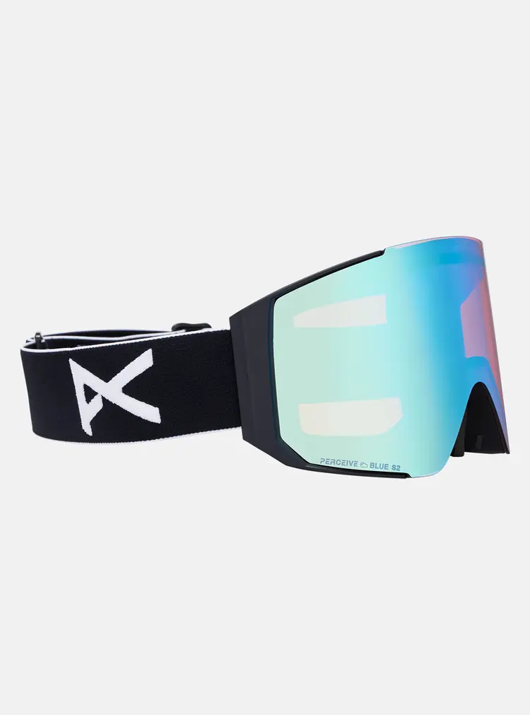 Anon Anon Sync Goggles Bonus Lens MFI Face Mask | Black/Perceive Variable Blue + Perceive Cloudy Pink