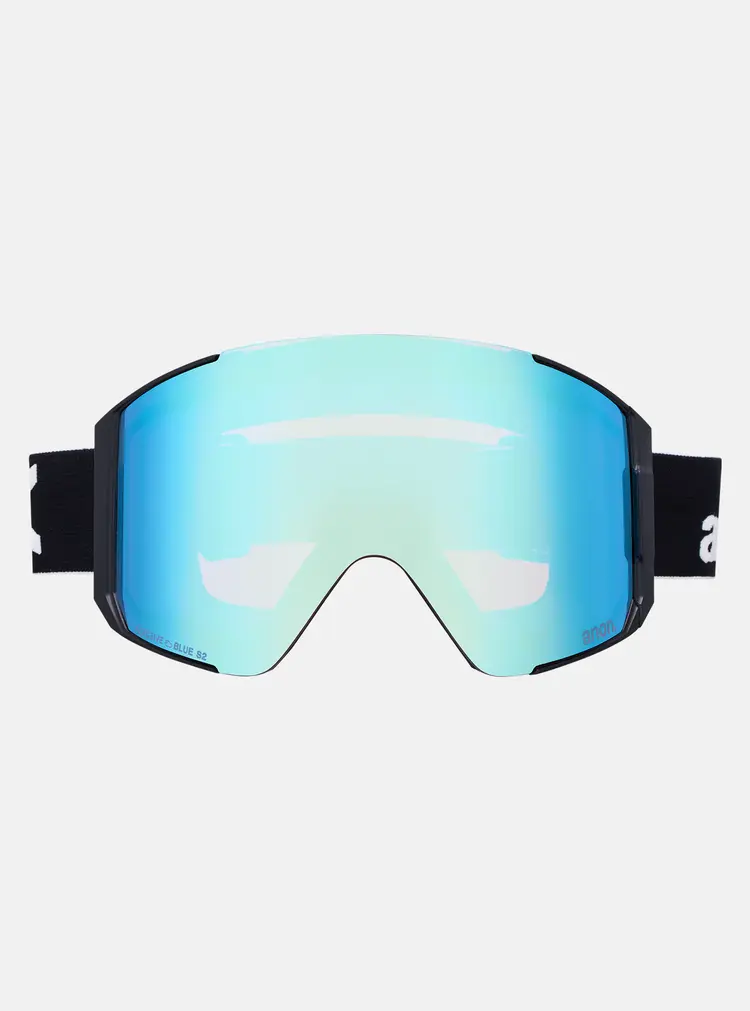 Anon Anon Sync Goggles Bonus Lens MFI Face Mask | Black/Perceive Variable Blue + Perceive Cloudy Pink