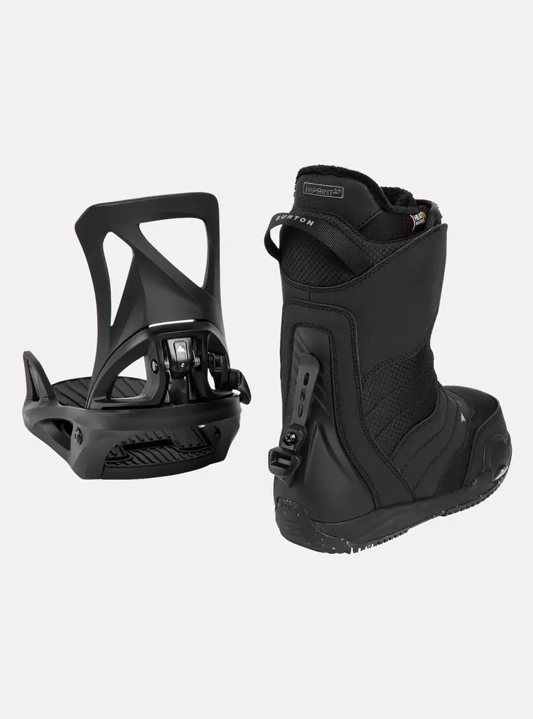Burton Women's Step On Snowboard Boots & Binding Package | Black