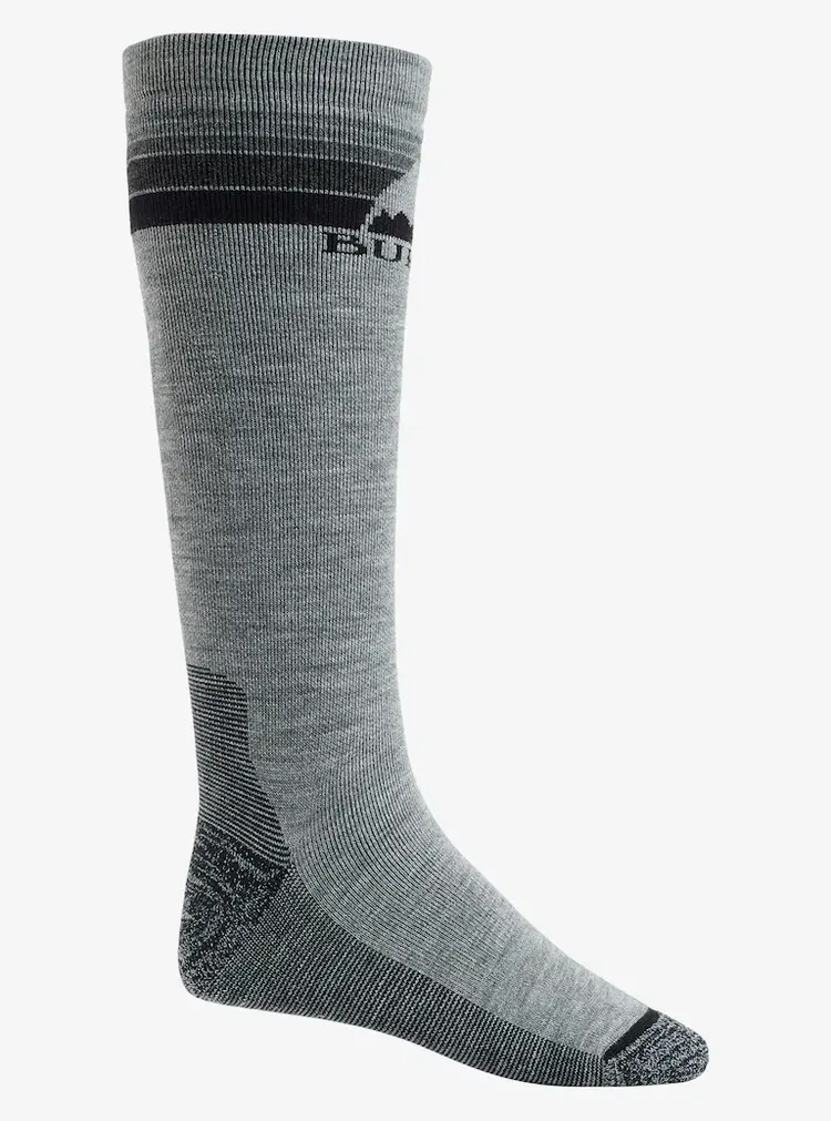 Burton Burton Emblem MWT Socks | Gray Heather