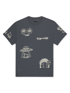 Ripndip T-Shirt Blonded | Charcoal