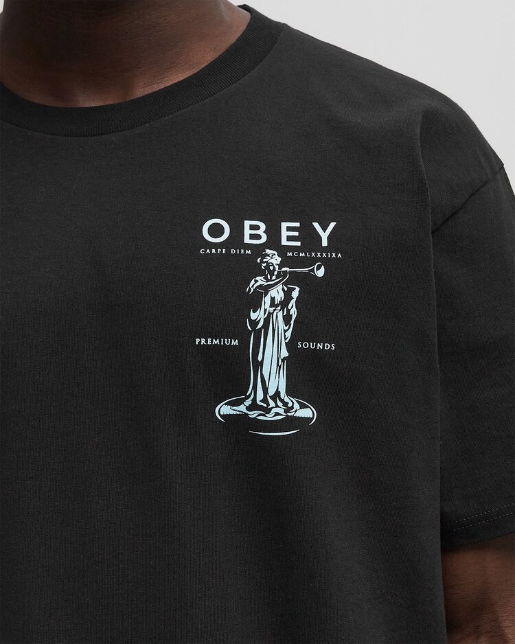 Obey OBEY PREMIUM SOUNDS TEE BLACK