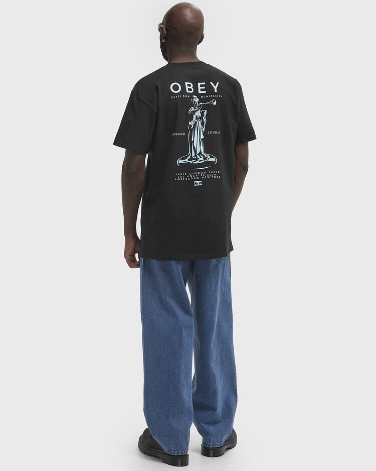 Obey OBEY PREMIUM SOUNDS TEE BLACK