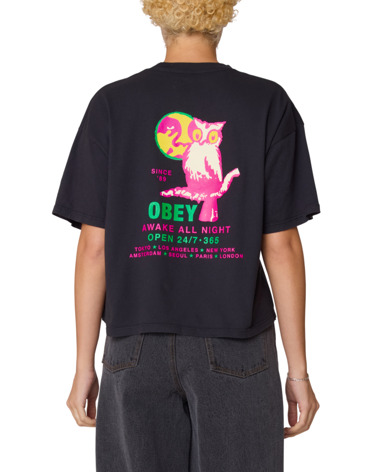 Obey OBEY OWL TEE DIB