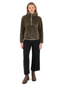 Hurley HURLEY SCOUT POLAR FLEECE ANORAK OLIVE