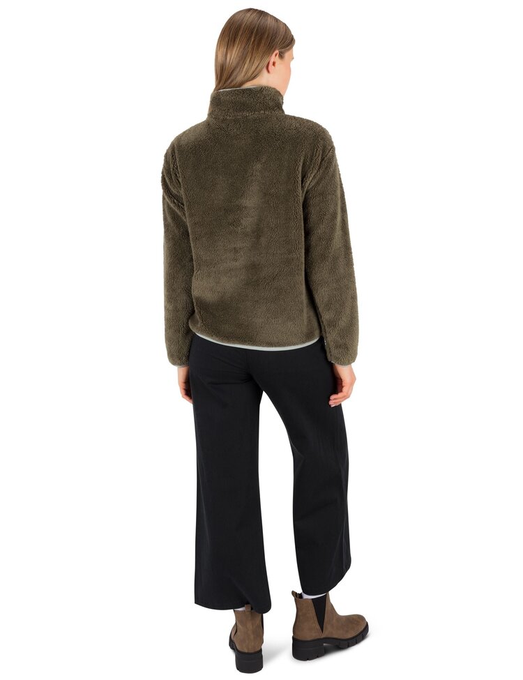 Hurley HURLEY SCOUT POLAR FLEECE ANORAK OLIVE