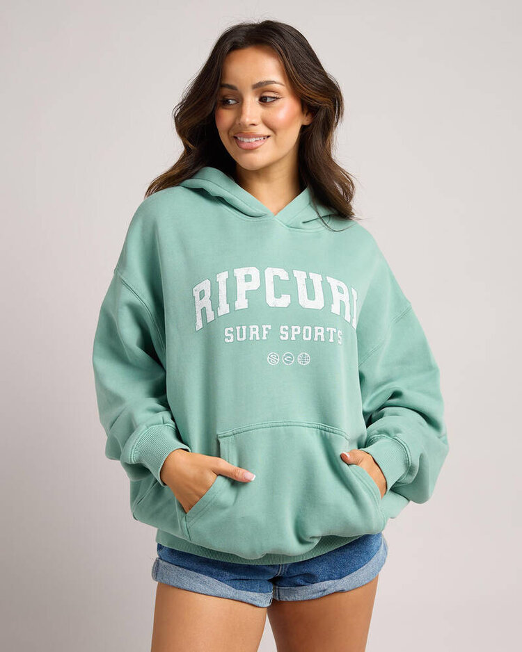 Rip Curl Rip Curl Varsity Sports O/S Hood | Blue Green