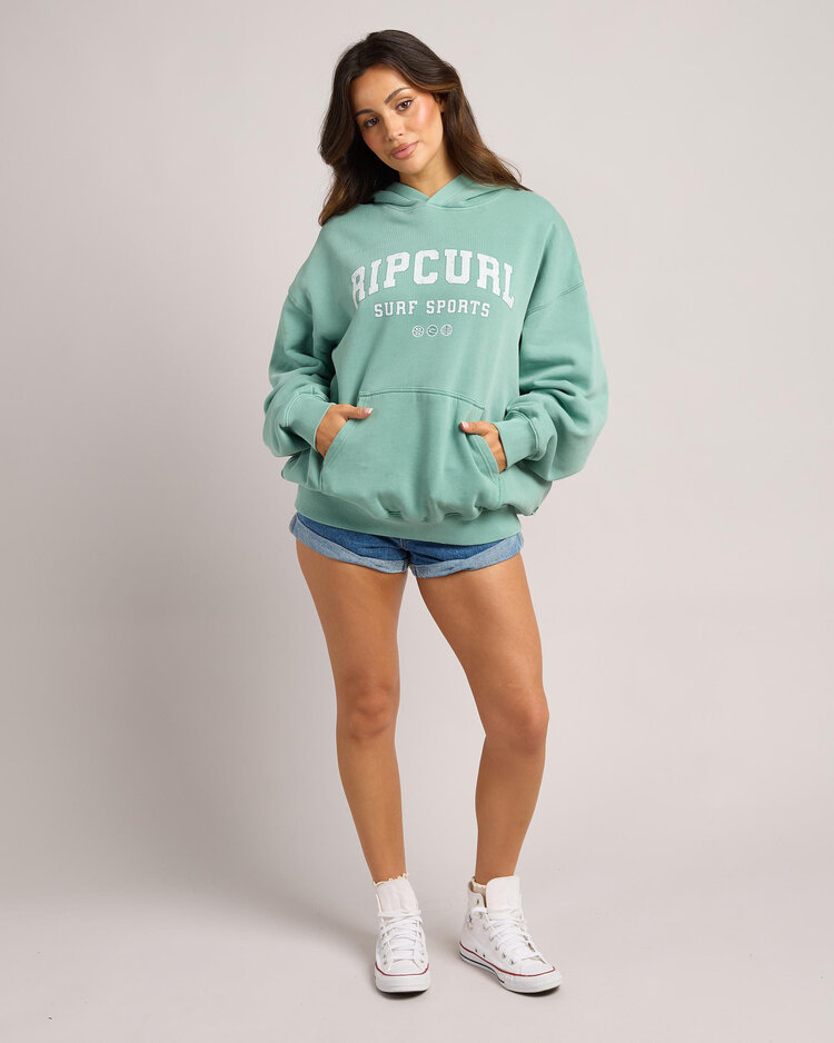 Rip Curl Rip Curl Varsity Sports O/S Hood | Blue Green