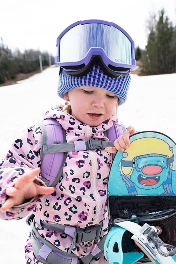MDXONE Kids' Ski Goggles Anti UV | Lavender