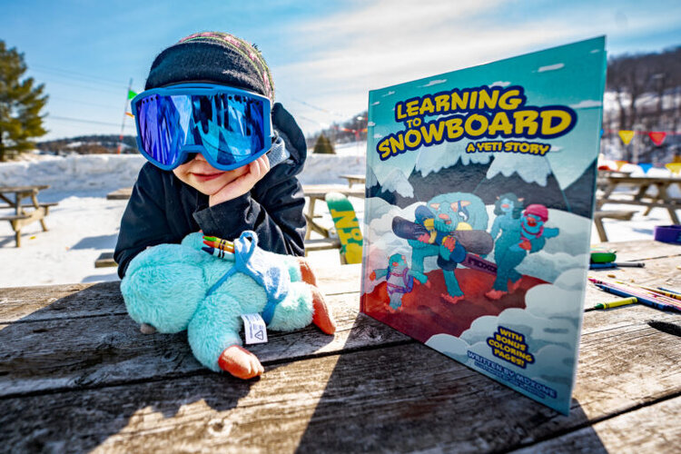 MDXONE MDXONE Learning To Snowboard Book
